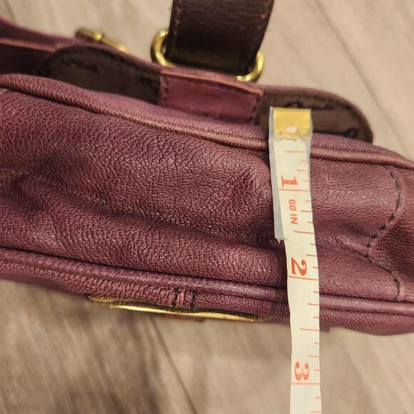 Fossil vintage leather cross body purse - Picture 4 of 6